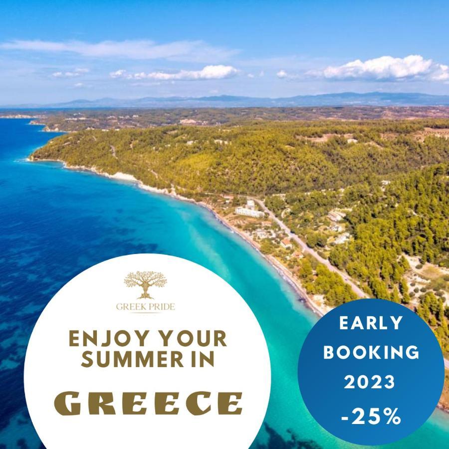 Halkidiki Greek Pride Villa Ellada Fourka Exterior photo